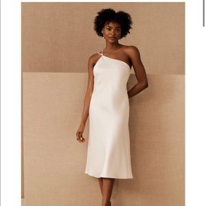 Amsale Finnely Satin Dress